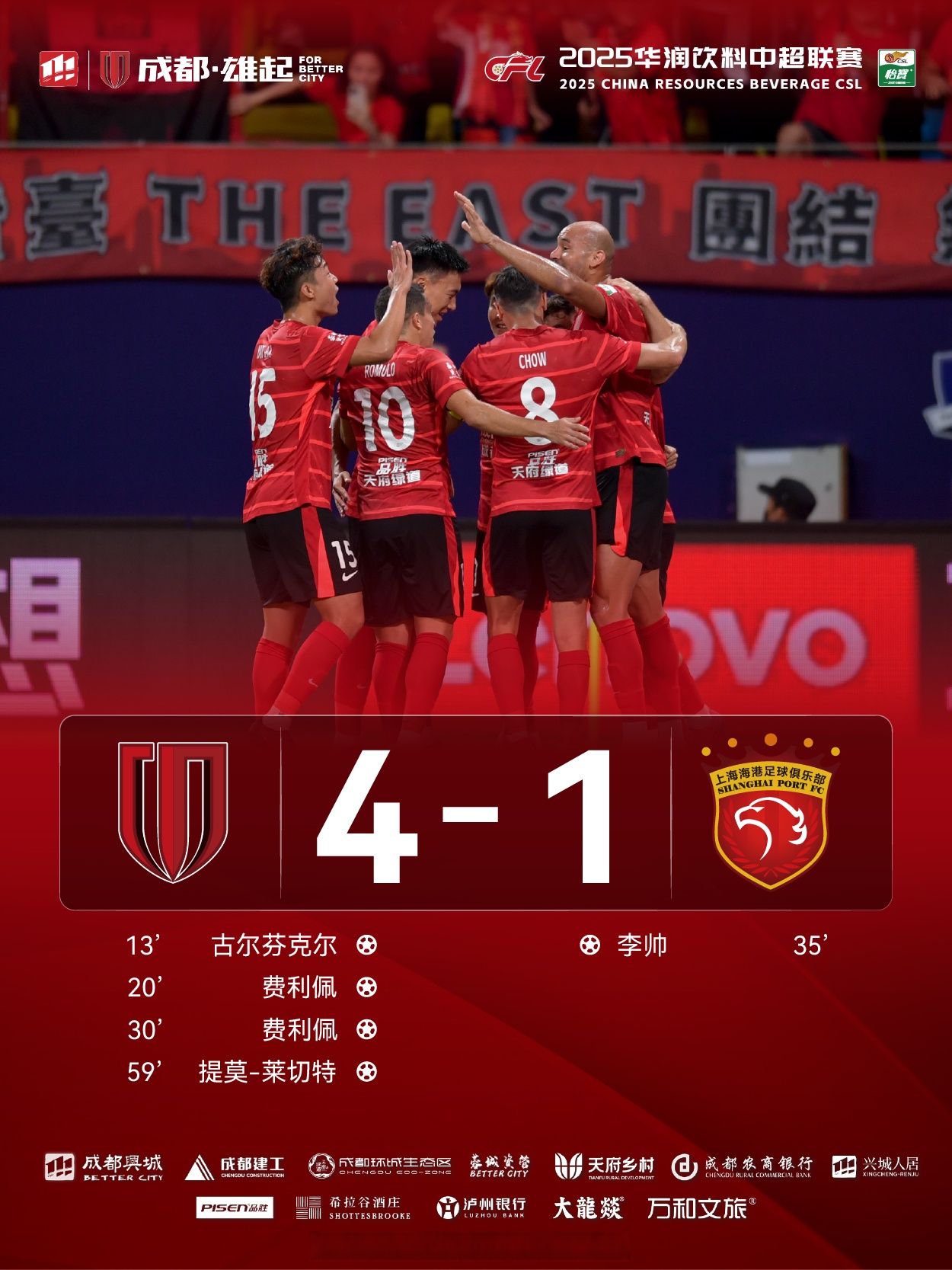 法甲赛后走向成谜，成都蓉城远射贴柱，信心回归，赛季目标并未改变的简单介绍-金年会网页版